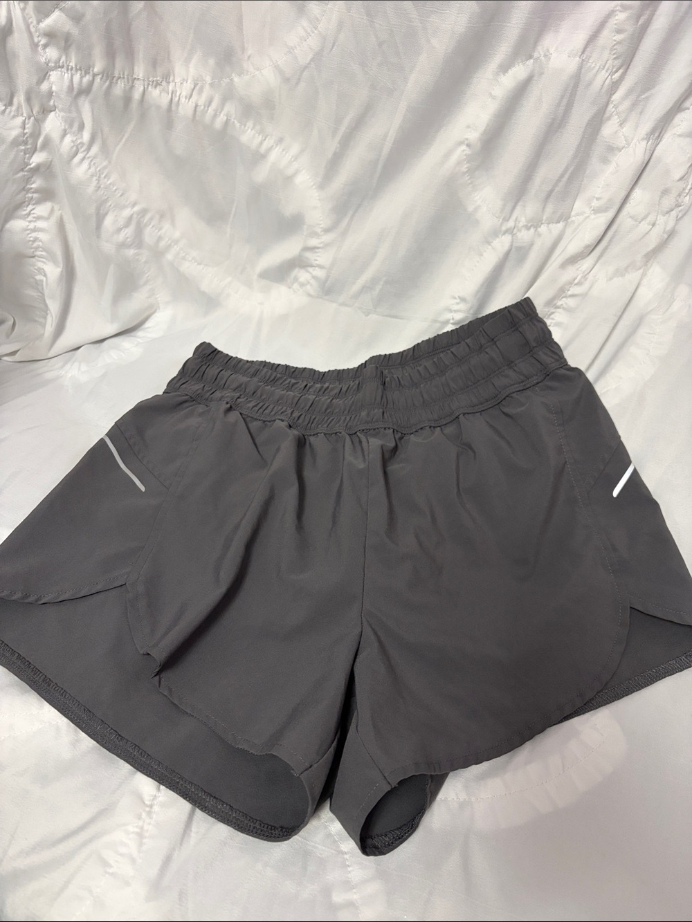 all in motion Dark Gray Athletic Shorts with Elastic Waistband
